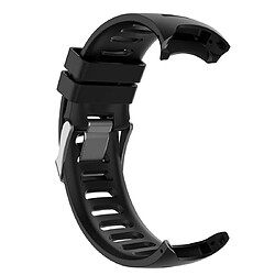 Acheter Wewoo Bracelet pour montre connectée de en silicone Smartwatch Garmin Forerunner 610 noir