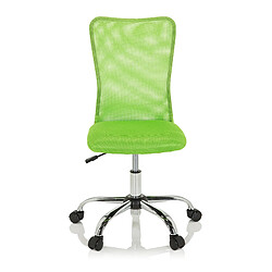 Chaise de bureau pour enfant KIDDY NET I Tissu maille vert hjh OFFICE