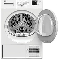 Beko DRXS722W Sèche-linge 7kg 65dB Pompe à Chaleur Départ Différé Rotatif Blanc