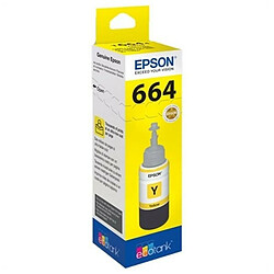 Totalcadeau Cartouche d’encre authentique Epson T66 - Tonner encre pour imprimant Couleur - Noir pas cher