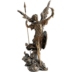 Signe Figurine Archange Uriel aspect bronze 35 cm 