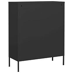 Avis vidaXL Armoire de rangement Anthracite 80x35x101,5 cm Acier