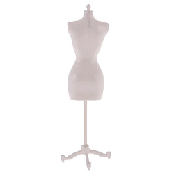 présentoir robe mannequin modèle stand pour poupées blanc