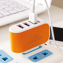 Universal Adaptateur de chargeur mural universel Triple USB Triple USB Adaptateur 3 pour téléphone portable 