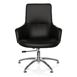 Chaise de bureau / Chaise polyvalente SHAKE 300 similicuir noir hjh OFFICE