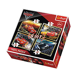 Imagin 4 Puzzles Cars - + 4 ans - 35/48/54/70 pièces