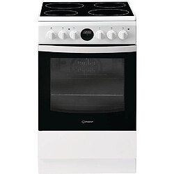 Cuisinière vitrocéramique a 57l 4 feux blanc - is5v5ccw/e - INDESIT