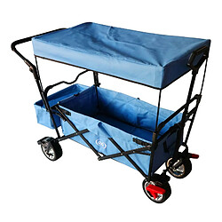 Axi House Chariot pliable avec toit bleu AB210