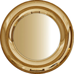 Vivenla Miroir design coloris bronze et or collection PANAMERA L. 90 x P. 4 x H. 90 cm