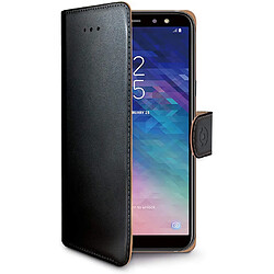 Celly-Wally Coque pour Galaxy A6(2018) Noir 