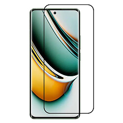 Htdmobiles Verre trempe pour Realme 11 Pro / 11 Pro+ Plus 5G - [Lot de 2] film de protection incurve integral - NOIR