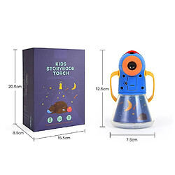 Universal Jouets pour enfants Storybook de Torch Projecteur Kaleidoscope Handrail Galaxy Night Light Up Dessin animé bébé jouets Jouets éducatifs pas cher