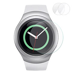 Wewoo Film protecteur écran pour Samsung Gear S2 Smartwatch 0.2mm 9 H Dureté de Surface 2.15 D Antidéflagrant En Verre Trempé D'écran 2 PCS