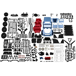 MN86K / MN86KS 1/12 Kit Chenille à Empattement G500 230MM Non Assemblé Modèle MN86KS pas cher