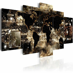 Paris Prix Tableau Imprimé Continents & Stars 50 x 100 cm 