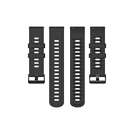 Acheter Wewoo Bracelet pour montre connectée de remplacement de Smartwatch en silicone Amazfit GTRtaille 20 mm noir