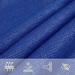 Avis vidaXL Voile d'ombrage 160 g/m² Bleu 2x2,5 m PEHD