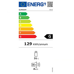 Cave à vin de service 12 bouteilles - CC12 - CLIMADIFF