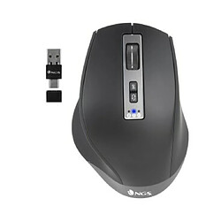 NGS BLUR: Souris sans fil LASER Rechargeable multi dispositifs 2.4Ghz (USB-A + USB-C) + BT3.0 + BT5.0. Droitiers