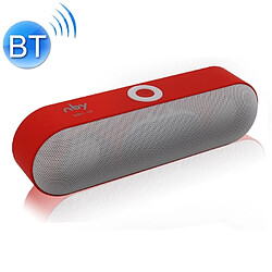 Wewoo Mini enceinte Bluetooth Haut-parleur multi-fonction pour téléphone mobile sans fil NBY-18 (rouge) 