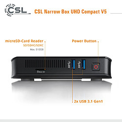 CSL-Computer Narrow Box Ultra HD Compact