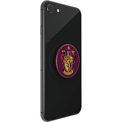 PopSockets Pop Grip pour Smartphones Standard avec Logo Gryffindor Bordeaux pas cher