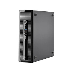 HP 800 G1 sff i3-4130 8Go 120Go SSD + 500Go HDD DVD Win 10 Pro