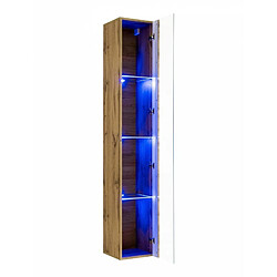 Paris Prix Vitrine Murale LED Switch 180cm Naturel