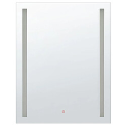 Beliani Miroir avec LED 70 x 90 cm MARTINET