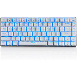 Universal AK33 clavier mécanique 82 clés clavier anti-fantôme interrupteur bleu/noir PC gamer PC portable rétroéclairé USB câblé expédition directe | clavier (interrupteur bleu)