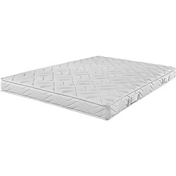 Ebac Matelas 160x200 Morgan - Mousse - Hauteur 17 cm - 3 zones - Soutien ferme