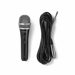 Avis NC Microphone PRO Dynamique Karaoké Câble 5.00 m 80 Hz - 12 kHz 600 Ohm -75 dB METAL GRIS