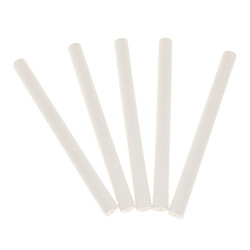 5pcs rondes de cire à cacheter bâton de cachet colle pour outils de fête de mariage blanc pas cher