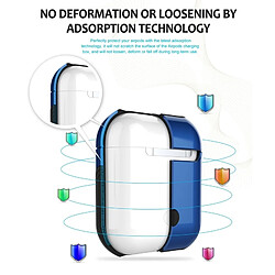 Avis Wewoo Coque Protection Sac de rangement anti-perte pour casque Bluetooth verni pour écouteurs (bleu)