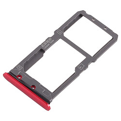 Wewoo Plateau pour carte SIM + pour SIM / pour Micro SD pour Vivo X21 (Rouge)