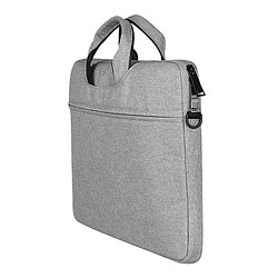 Avis Wewoo Sacoche ST01S Oxford étanche en tissu Caché Bandoulière Portable Sac à pour ordinateur 14,1 pouces Gris clair