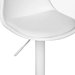 Avis Atmosphera, Createur D'Interieur Tabouret bar déco style scandinave "alko" atmosphera - blanc