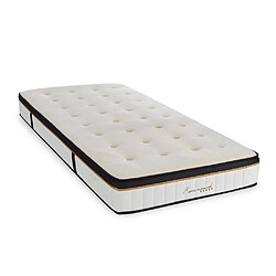 MAISON AUBERTIN Matelas EMERAUDE Mémoire 24cm 90x190cm