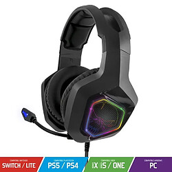 Avis Power A Casque Gaming Pro Gamer EH50BK LEDs RGB PC Switch PS5 PS4 Xbox Series X/S + Manette Xbox One-S-X-PC Camouflage Bleu Métal Officielle