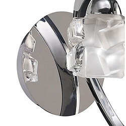 Acheter Luminaire Center Applique murale Ice 1 Ampoule G9 chrome poli