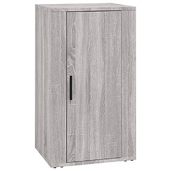 vidaXL Buffet Sonoma gris 40x33x70 cm Bois d'ingénierie