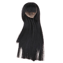 16inch bjd cheveux longs perruque frisée pour yosd 1/4 poupée bricolage châtaigne droite 1/4 bjd cheveux perruque