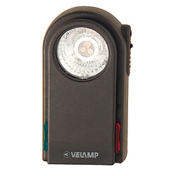 VELAMP Lampe de poche 3 LED. Filtres colorés, bouton morse. En plastique, noire