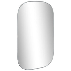 Avis Maison Chic Miroir mural | Miroir Décoration pour Maison Salle de Bain Argenté 0x50 cm -GKD97013