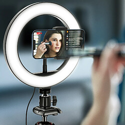 Avis Ring Light 20cm Puissance 9W Support Téléphone Flexible Rotatif BD2006 LinQ