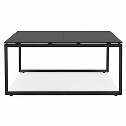 Avis Paris Prix Bureau Design Abigano 140cm Noir