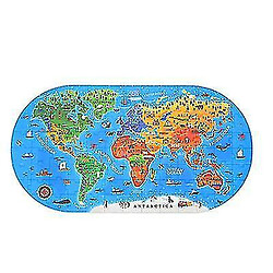 Universal Géographie du monde initiation animaux puzzle 100pcs jouets éducatifs pour les enfants puzzle du monde 