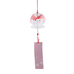 windchime en verre de style japonais suspendus bénédiction cloches carillons éoliens maison 18