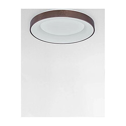 NOVA LUCE Plafonnier RANDO THIN Café Brossé LED 50 W