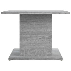 Acheter vidaXL Table basse sonoma gris 55,5x55,5x40 cm bois d'ingénierie